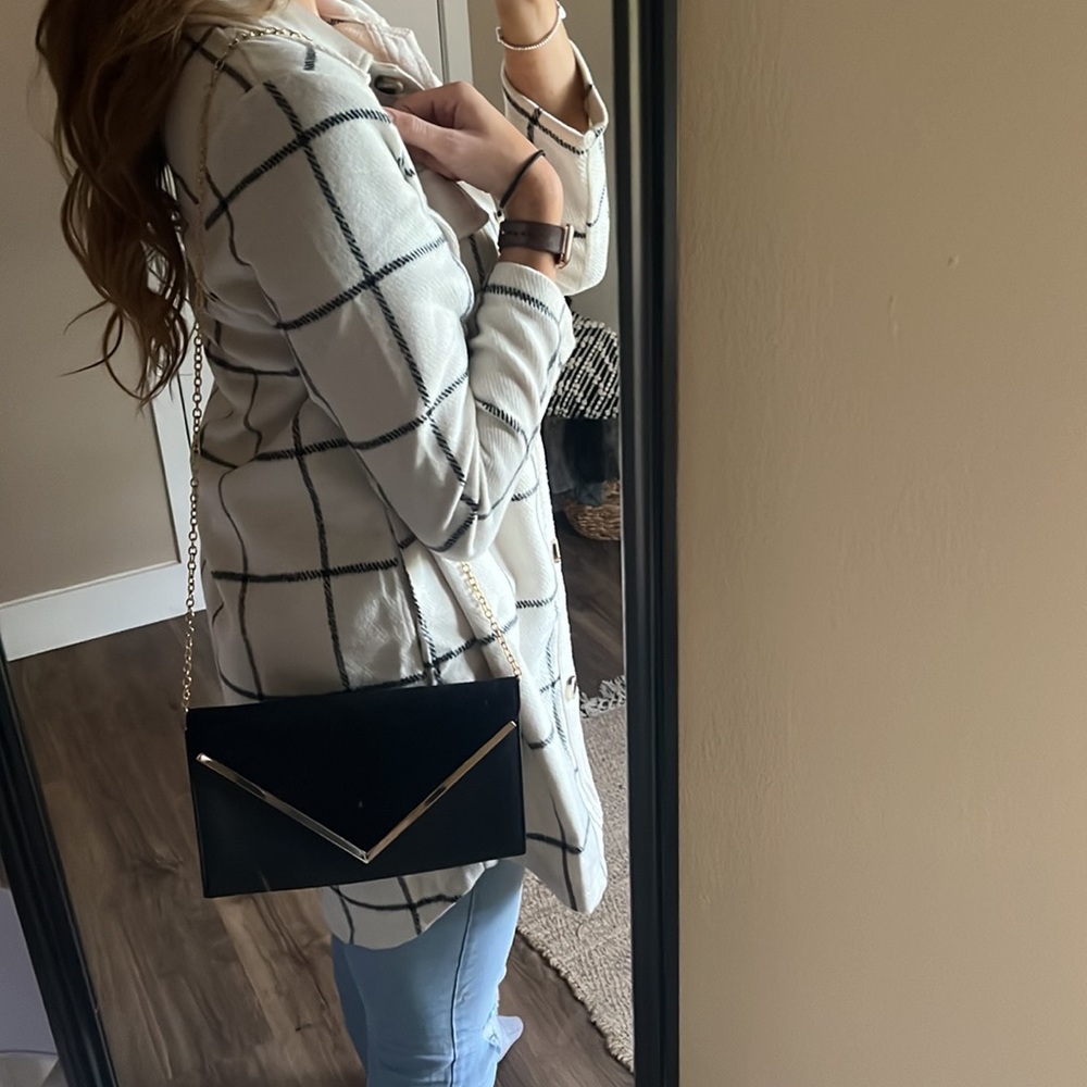 Black Crossbody Bag/ Clutch
